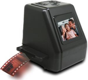 Film and Slide Scanner, Negative Scanner, 12MP Slide Film Viewer with 2.0in LCD Screen, Converts 135 126 110 Films Slides to Negatives Color Black White JPG Digital Photos