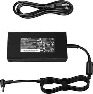 FLGAN 230W Charger for ADP-230GB D A17-230P1A A230A032P MSI WS66 GS65 GS75 Stealth 9SG 9SF 10SGS 10SGS MS-16V1 MS-16Q4 Maingear Element 2 Vector Pro 2 2021 2022 Gaming Laptop power supply