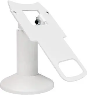 Discount Credit Card Supply DCCStands Swivel and Tilt Clover Mini/Clover Mini 3 Terminal Stand - Low Profile, White