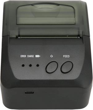 Thermal Receipt Printer, Bluetooth 58mm Mini Pos Printer with 90mm/s High Speed Printing, Support Android OS X Windows Systems, Portable Personal Label Printer for Restaurant Sales Retail Kitchen (US)