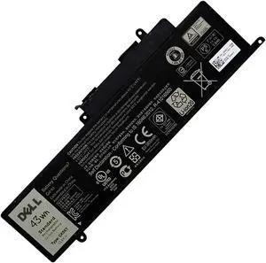 OUTLANDWAY DELL GK5KY Laptop Battery for Dell 11 3147 3148 3152 3157 13 7347 7348 7352 7353 7359 P20T Laptop 04K8YH 4K8YH RHN1C 92NCT 43Wh 11.1V 3Cell
