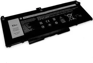 NBULBL RJ40G Laptop Battery Replacement for Dell Latitude 14 5420 Latitude 15 5520 Precision 15 3560 Series P137G P137G001 P104F P104F001 P104F002 075X16 01K2CF WY9DX 0WK3F1 0M3KCN 15.2V 3941mAh