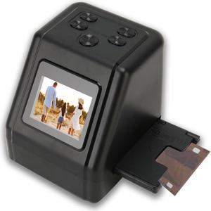 CCYLEZ Film and Slide Scanner with 2.0 Inch LCD Screen, Convert Color and B and W Negatives Slides 135, 126, 110 Film to High Resolution 12MP JPEG Digital Photos