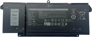 EPYOBW 7FMXV Laptop Battery 63Wh Compatible with Dell Latitude 5320 7320 7420 7520 / Latitude 5320 2-in-1 / Latitude 7320 2-in-1 / Latitude 7420 2-in-1 Series 0TN2GY TN2GY 9JM71 4M1JN 1PP63 HDGJ8