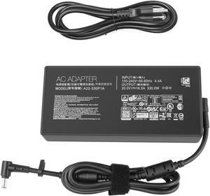 330W Laptop Charger for Asus ROG Strix G16 G18 Power Cord Asus ROG Strix SCAR 16 17 18 Power Adapter Asus ROG Zephyrus Duo 16 Laptop Charger A21-330P1A A22-330P1A