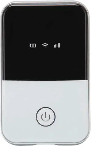 4G LTE Mobile Router with SIM Card Slot, 150Mbps Unlocked Portable WiFi Hotspot Devices for PC Phone Travel Business, Support B2 B4 B5 B12, Up to 10 Users