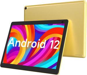 COOPERS Tablet 10 inch, Android 12 Tablet, 32GB ROM 512GB Expand Computer Tablets, Quad Core Processor 6000mAh Battery, 1280x800 IPS Touch Screen, 2+8MP Dual HD Camera, Bluetooth WiFi Tablet PC