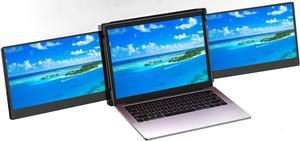 JJTechGiant Portable Monitor for Laptop 12" Laptop Screen Extender FHD IPS Type-C Multiple Monitor Extender Compatible with 13.3''-16.5'' Mac Windows Phone