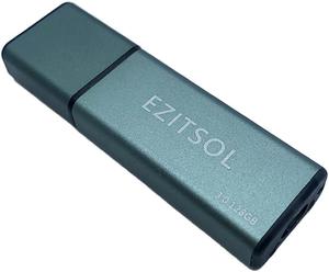 EZITSOL 64GB/128GB Write Protect USB Flash Drive with Physical Switch, Write Blocker Protection,128GB exFat USB3.0 High Speed up to 150MB/S,MLC Jump Drive Pendrive Thumb Drive Memory Stick