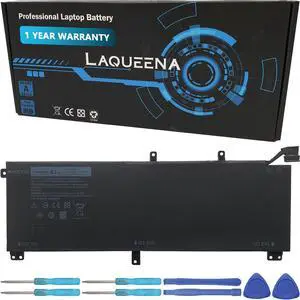 LAQUEENA TOTRM T0TRM Laptop Battery Compatible with Dell XPS 15 9530 Precision M3800 Series 245RR 0H76MY H76MV 07D1WJ 7D1WJ Y758W 11.1V 61Wh 6-Cell