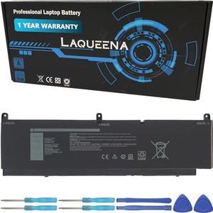 LAQUEENA PKWVM Laptop Battery Compatible with Dell Precision 7550 7750 7560 7760 Series C903V 0CR72X CR72X 068N03 0447VR 11.4V 95Wh 6-Cell