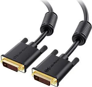 Cable Matters DVI to DVI Cable with Ferrites (DVI Dual Link Cable) 35 Feet