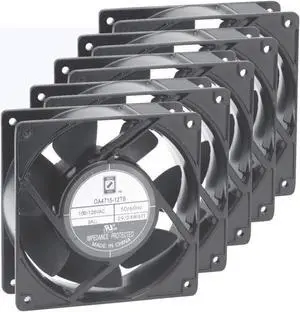(x5) OA4715-12TB-5 |115 VAC |120x120x38mm |110 CFM |44dBA |3000 RPM |24 W | Terminals |Crosses: GAA1238-115BB (Comair-Rotron) and A2179-HBT (Sunon)