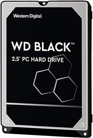 Western Digital 1TB WD Black Performance Mobile Hard Drive - 7200 RPM Class, SATA 6 Gb/s, 64 MB Cache, 2.5" - WD10SPSX, Mechanical Hard Disk