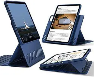 ESR for iPad Pro 11 Inch Case (2022/2021 / 2020/2018, 1st, 2nd, 3rd & 4th Gen), Removable Magnetic Cover, Adjustable Portrait/Landscape Stand with Raised Display View, 9 Standing Angles, Blue