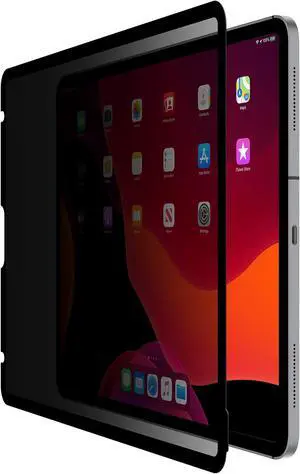 Belkin TruePrivacy Screen Protector for iPad Pro 12.9" w/Removable, Reusable, Washable Privacy Screen