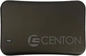 Centon External SSD (Black), USB-C 3.2 Gen 2, 1000GB