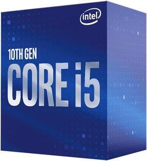 Intel Core i5-10400 Desktop Processor 6 Cores up to 4.3 GHz LGA1200 (Intel 400 Series Chipset) 65W, Model Number: BX8070110400
