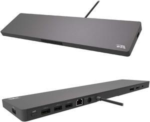 CA Essential Docking Station (DS-2000) - USB C Docking Station with 135W AC Power Adapter (90W Power Delivery), Active Laptop Cooling, Dual Monitor Displays in 4k, 4 USB Type A Ports, Ethernet Port