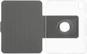 Targus VersaVu Clear Case for 10.9" iPad (10th gen.), Clear - Military-Grade Protective Case with Hands-Free Portrait and Landscape Viewing (THD936GL)