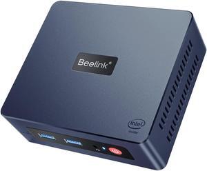 Beelink Mini PC Mini s with Intel N5095 (up to 2.9GHz) 8GB DDR4 128GB SSD Mini Computers, 4K Dual Display, Dual Brand WiFi 5 Linux PC(Ubuntu.etc), HTPC, Family-NAS, Auto Power On, Wake On LAN