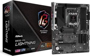 ASRock B650 PG Lightning AMD Ryzen 7000 Series Processors Motherboard