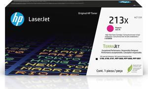 HP 213X High Yield Magenta Original Laserjet Toner Cartridge, W2133X. Works Laserjet Enterprise 5700, 5800, 6700, 6701, 6800, 6801