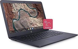 HP Chromebook 14-db0044wm A4-9120C 4GB 32GB 14-inch 1920x1080 Touchscreen Radeon Graphics Laptop - Blue
