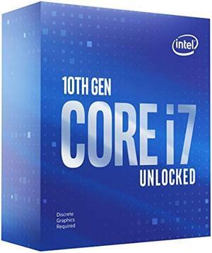 Intel Core i7-10700KF Desktop Processor 8 Cores up to 5.1 GHz Unlocked Without Processor Graphics LGA1200 (Intel 400 Series chipset) 125W