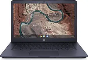 HP Chromebook 14-inch-Laptop-with 180-Degree-Hinge, Full HD Screen, AMD Dual-Core A4-9120-Processor, 4 GB SDRAM, 32 GB eMMC Storage, Chrome OS (14-db0080nr, Ink Blue)