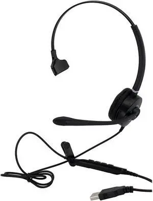 Spracht HS-WD-USB-1 Single Ear USB Headset for Softphone for PC/Mac