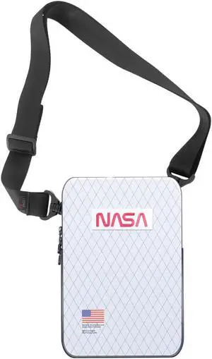 PHOOZY Orion Tech Pouch - NASA Edition - Ultralight, Rugged Protection for Your Devices and Accessories. Weatherproof X-Tech Shell with RFID Blocking Pocket for Complete Protection (Space White)