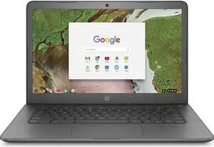 HP Chromebook 14-inch -Laptop -with 180-Degree -Hinge, Intel Celeron N3350 -Processor, 4 GB -RAM, 32 GB eMMC Storage, Chrome OS (14-ca070nr, Gray)