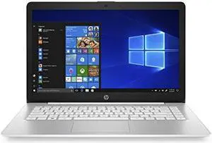 HP Stream 14-inch Laptop, AMD Dual-Core A4-9120E Processor, 4 GB SDRAM, 32 GB eMMC, Windows 10 Home in S Mode with Office 365 Personal for One Year (14-ds0030nr, Diamond White)