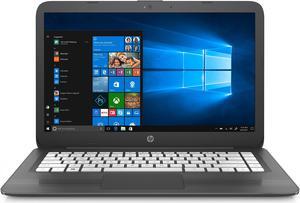 HP Stream Laptop PC 14-ax030nr (Intel Celeron N3060, 4 GB RAM, 64 GB eMMC, Gray), 1-Year Office 365 Personal Subscription Included