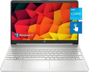 HP Newest Pavilion 15.6" HD Touchscreen Anti-Glare Laptop, 16GB RAM, 256GB SSD Storage, Intel Core Processor up to 4.1GHz, Up to 11 Hours Long Battery Life, Type-C, HDMI, Windows 11 Home, Silver
