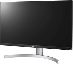 LG 27UL650-W Monitor 27" 4K UHD (3840 x 2160) IPS Display, VESA DisplayHDR 400, sRGB 99% Color Gamut, Radeon FreeSync, 3-Side Virtually Borderless Display- White