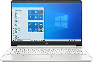 HP 15 Notebook, 15.6" HD Screen Laptop, Intel Core i3-1115G4, 8GB DDR4 RAM, 512GB SSD, Webcam, HDMI, Wi-Fi, Windows 11 Home, Natural Silver