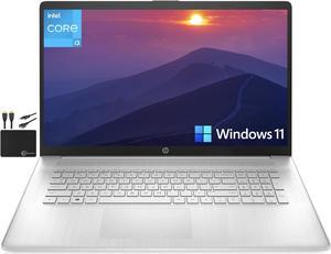 HP 2022 Pavilion 17.3" HD+ Laptop Computer, 11th Gen Intel Dual Core i3-1115G4 (Upto 4.1GHz, Beats i5-1030G7), 8GB RAM, 256GB NVMe SSD,UHD Graphics, Bluetooth, HDMI,Webcam, Windows 11 S+MarxsolCables