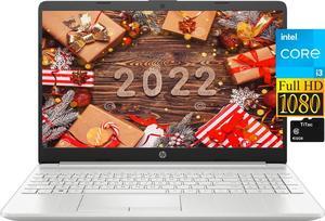 HP 15.6 Inch FHD 1080P Laptop, Intel Dual-Core i3-1115G4 up to 4.1GHz, 8GB DDR4 RAM, 512GB PCIe SSD, USB-C, HDMI, Wi-Fi, Ethernet, Fingerprint Reader, Webcam, Fast Charge, Win10 S + TiTac Card