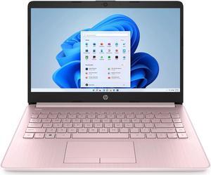HP Laptop | Stream 14-CF21 | 14" 1366 x 768 LED-backlit | Intel Celeron N4120 4-Core | 32GB DDR4 | 64GB SSD | Windows 11 Home | Wi-Fi 5 - Office 365 Personal 1-year Subscription - Pink