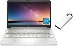 Hp 15.6 inch FHD Laptop | 11th Gen Intel Core i5-1135G7 Processor (Beats i7-1065G7) | Intel Iris Xe Graphics | 8GB RAM | 256GB SSD | Windows 11 Home | Bundle with 64GB USB Flash Drive