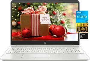 HP 15.6 Inch FHD 1080P Laptop, Intel Dual-Core i3-1115G4 up to 4.1GHz, 16GB DDR4 RAM, 512GB PCIe SSD, USB-C, HDMI, Wi-Fi, Ethernet, Fingerprint Reader, Webcam, Fast Charge, Win10 S + TiTac Card