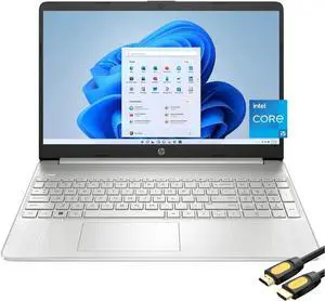 HP 15 Business & Student Laptop, 15.6" FHD Micro-Edge Display, 11th Gen Intel Core i5-1135G7, 16GB RAM, 1TB SSD, Webcam, USB-C, WiFi, Long Battery Life, Free HDMI Cable, Win 11 Home