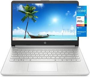 HP Notebook 14 Laptop, 14" HD Display, Intel Core i5-1135G7 (Beats i7-1065G7), 16GB DDR4 Memory, 256GB SSD, Webcam, USB Type-C, HDMI, WiFi, Long Battery Life Up to 9 Hours, TiTac, Windows 11