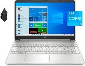 HP Pavilion 15 Laptop, 15.6" HD Micro-Edge Display, 11th Gen Intel Core i3-1115G4 Processor (Beats i7-7500U), 16 GB RAM, 256 GB PCIe SSD, WiFi, HDMI, Up to 11 Hours Battery Life, Windows 10