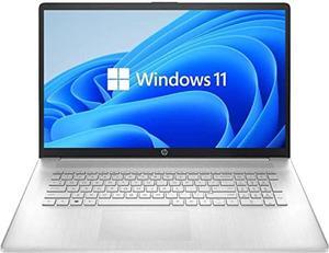 HP 2022 Newest 17 Notebook Laptop, 17.3" HD Display, 11th Gen Intel Core i3-1115G4 Processor, 16GB DDR4 RAM, 512GB PCIe SSD, Webcam, HDMI, Wi-Fi, Bluetooth, Windows 11 Home, Silver