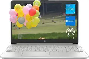 HP Essential Laptop, 15.6" HD Touchscreen, Intel Core i3-1215U, 32GB RAM, 1TB PCIe SSD, Webcam, Type-C, HDMI, SD Card Reader, Wi-Fi, Windows 11 Home, Silver HP Essential Laptop, 15.6" HD Touchscreen, Intel Core i3-1215U, 32GB RAM, 1TB PCIe SSD, Webcam, Type-C, HDMI, SD Card Reader, Wi-Fi, Windows 11 Home, Silver