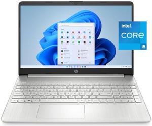 HP 15.6" Full HD (1920 x 1080) Laptop, 11th Gen Intel Core i5-1135G7 Processor, 8GB DDR4 RAM, 256GB SSD, WiFi, Bluetooth, HDMI, Windows 11 Home, Natural Silver W/MD Accessories