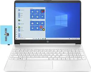 HP 15.6" (1366x768) Home and Business Laptop (AMD Ryzen 3 5300U 4-Core, 16GB RAM, 256GB PCIe SSD, AMD Radeon, WiFi 6, Bluetooth 5.1, Webcam, Win 11 Pro) Bundle w/DKZ hub